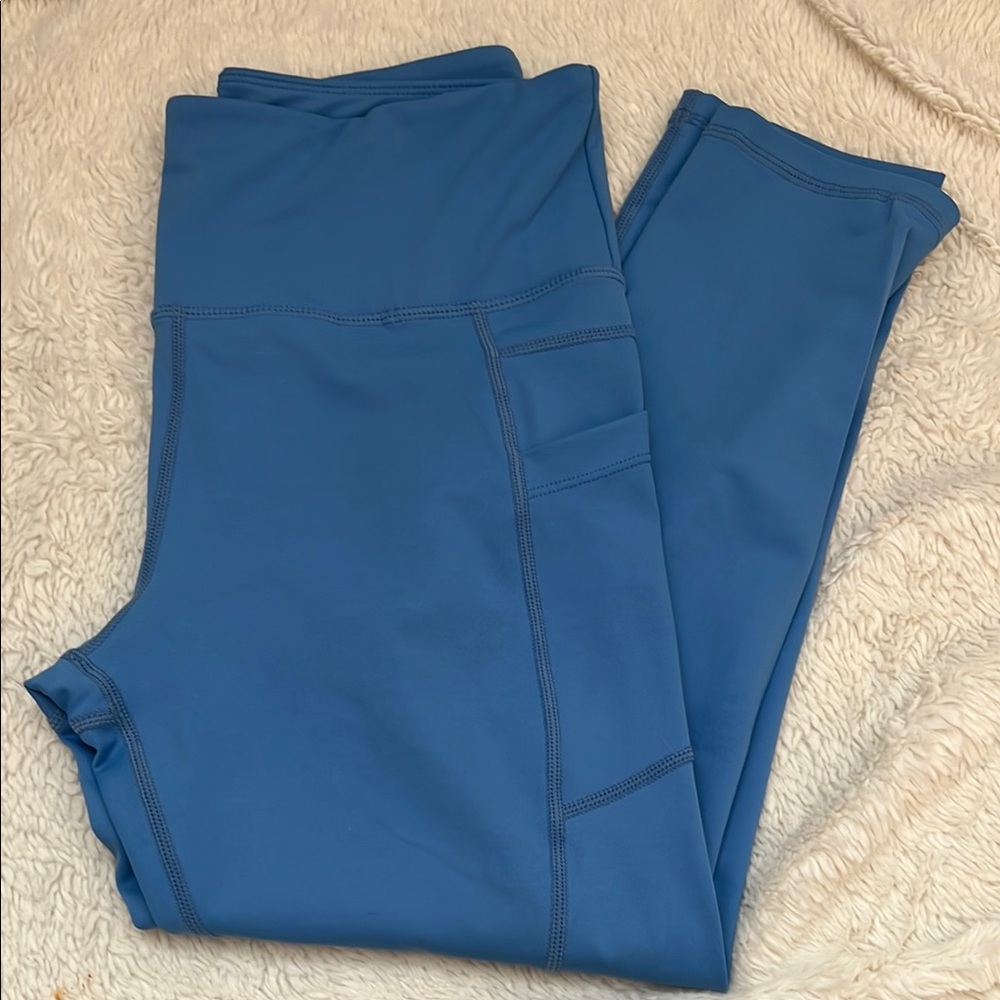 ZYIA Blue Athletic Leggings